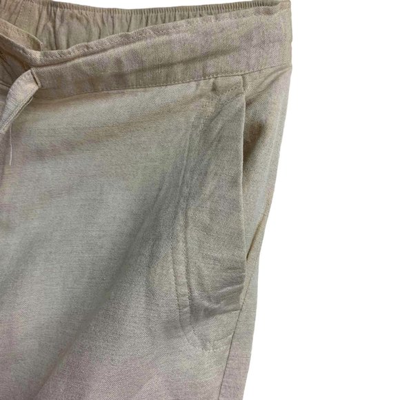 Havanera Co Linen Blend Drawstring‎ Lounge Pant - Picture 6 of 9